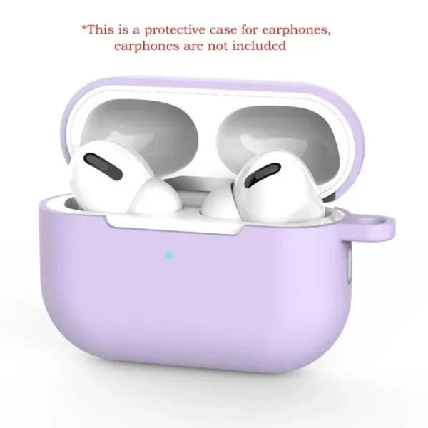 For AirPods Pro Protective Case Silicone New Solid Color Earphone Cover For Apple Airpods Pro 2019 Bluetooth Headset Soft Cases